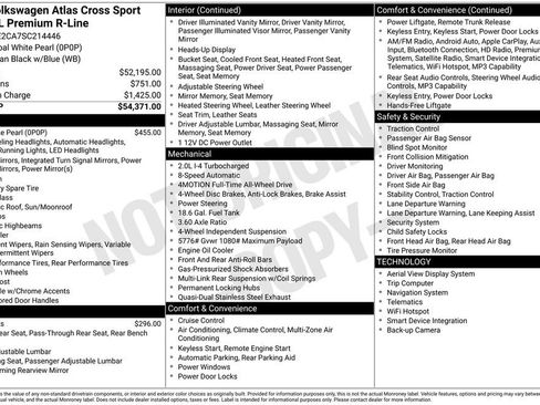 Certified 2025 Volkswagen Atlas Cross Sport SEL Premium R-Line AWD/4WD image 12