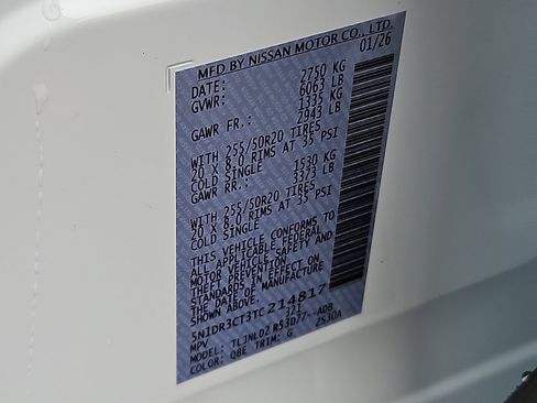 New 2026 Nissan Pathfinder SL image 20