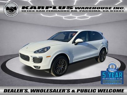 Used 2017 Porsche Cayenne Platinum Edition w/ Premium Package (PJV)