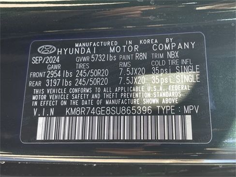 Used 2025 Hyundai Palisade Calligraphy image 40