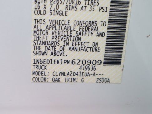 Used 2023 Nissan Frontier S w/ Technology Package image 38