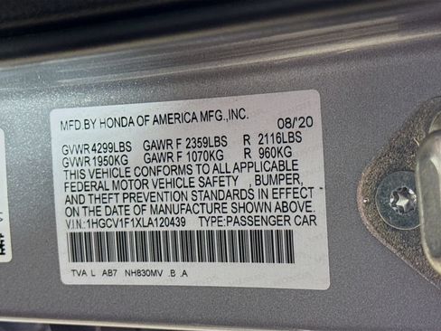 Used 2020 Honda Accord LX image 28