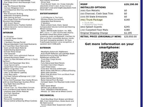 Used 2025 Nissan Versa S w/ Trunk Package FWD image 3