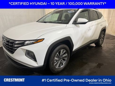Certified 2024 Hyundai Tucson Blue image 1