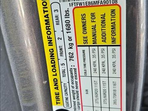 Certified 2021 Ford F150 Lariat AWD/4WD image 15