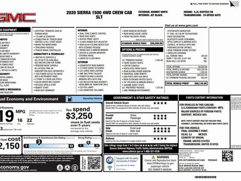 Used 2020 GMC Sierra 1500 SLT w/ SLT Premium Package image 4