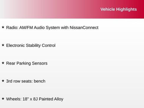 Used 2025 Nissan Pathfinder SV FWD image 8