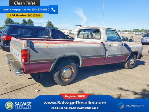 Used 1992 Dodge D/W Truck 250 RWD image 4