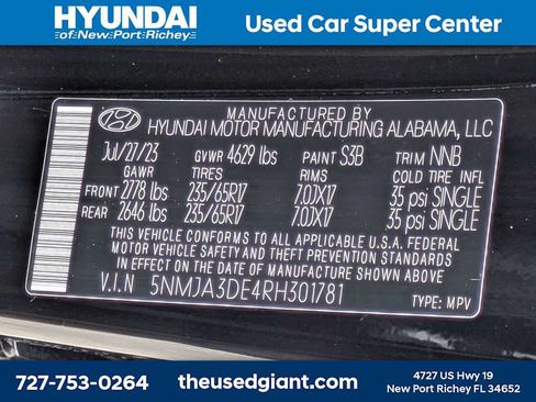 Certified 2024 Hyundai Tucson SE FWD image 30