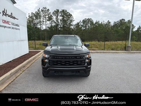 Used 2023 Chevrolet Silverado 1500 Custom w/ LPO, Dark Essentials Package RWD image 3