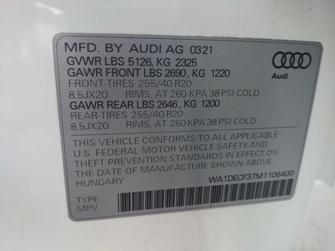 Used 2021 Audi Q3 2.0T Premium w/ Convenience Package AWD/4WD image 34