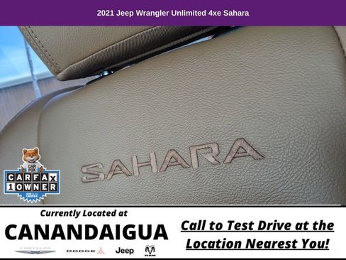 Used 2021 Jeep Wrangler Unlimited Sahara w/ Cold Weather Group AWD/4WD image 21