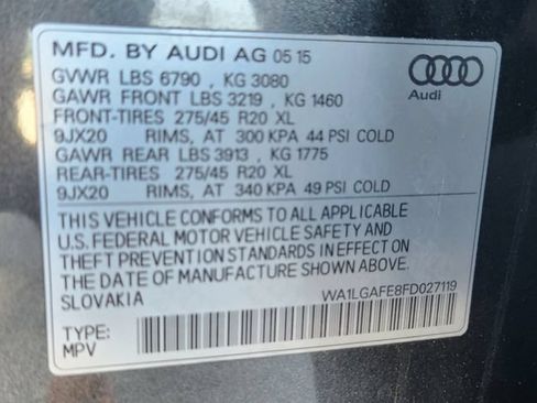 Used 2015 Audi Q7 3.0T Premium Plus w/ Premium Plus Package AWD/4WD image 6