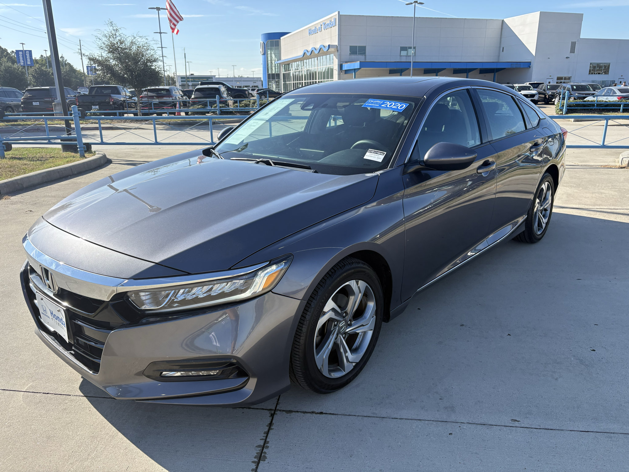 Certified 2020 Honda Accord EX image 2