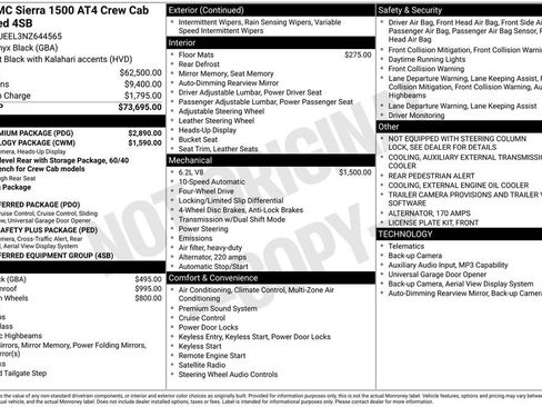 Used 2022 GMC Sierra 1500 AT4 w/ AT4 Premium Package AWD/4WD image 4