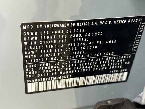 New 2026 Volkswagen Taos SE AWD/4WD image 26