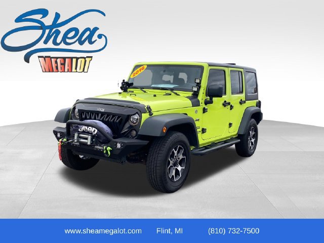 Used 2016 Jeep Wrangler Unlimited Sport AWD/4WD 360° Tour