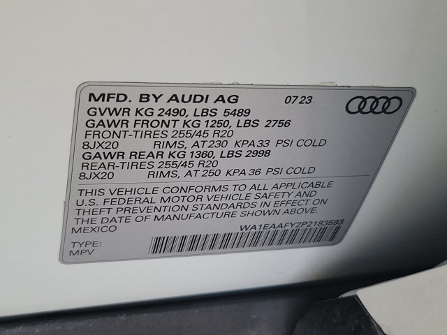 Certified 2023 Audi Q5 2.0T Premium Plus w/ Premium Plus Package AWD/4WD image 32