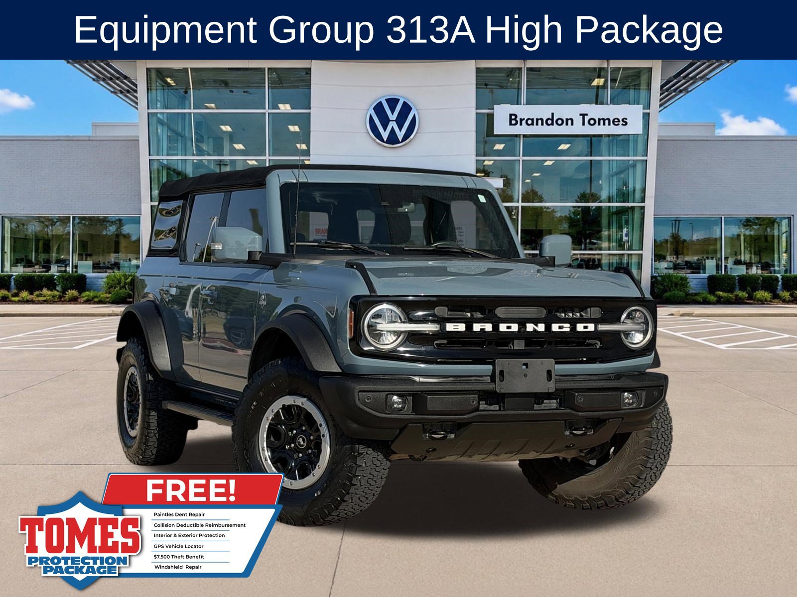 Used 2021 Ford Bronco Outer Banks w/ Sasquatch Package AWD/4WD image 1