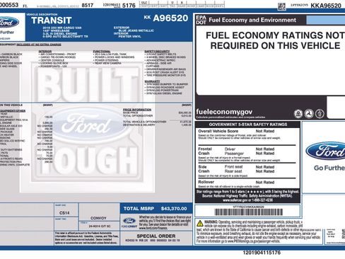 Used 2019 Ford Transit 250 148 Medium Roof image 31