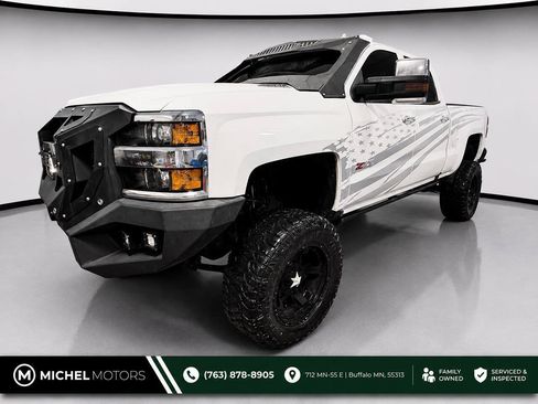 Used 2019 Chevrolet Silverado 3500 LTZ w/ Duramax Plus Package AWD/4WD image 1
