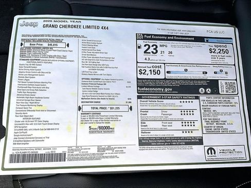 New 2026 Jeep Grand Cherokee Limited image 33