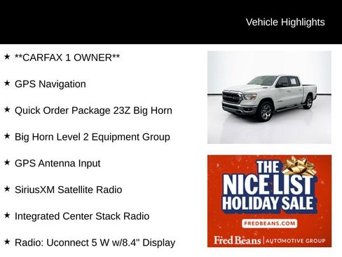 Used 2022 RAM 1500 Big Horn image 3