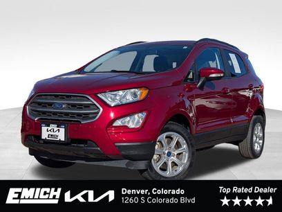 Used 2020 Ford EcoSport SE