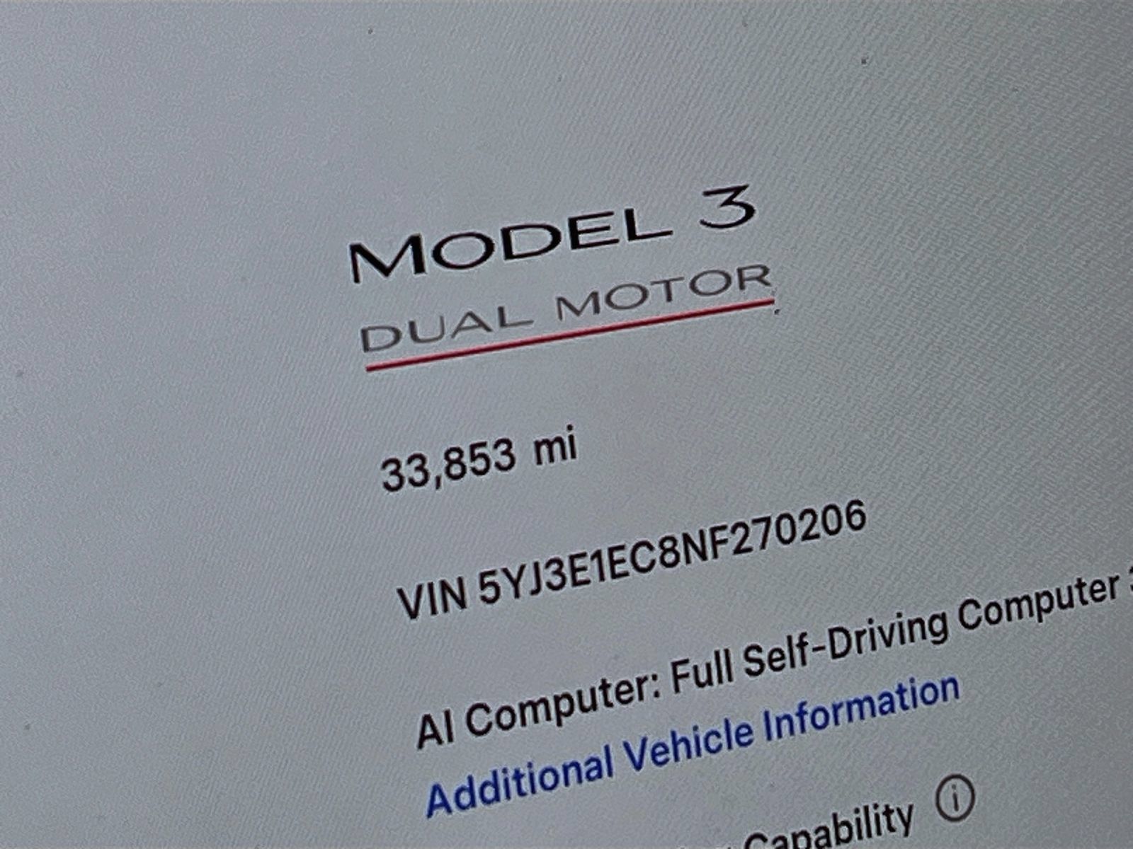 Used 2022 Tesla Model 3 Performance AWD/4WD image 11