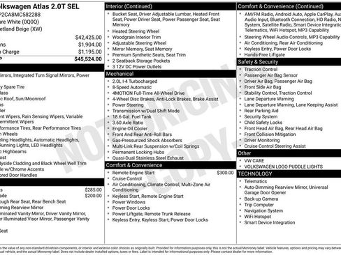 Certified 2021 Volkswagen Atlas SEL AWD/4WD image 8