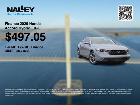 New 2026 Honda Accord EX-L image 7