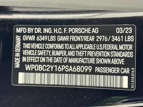 Certified 2023 Porsche Taycan Turbo S AWD/4WD image 35