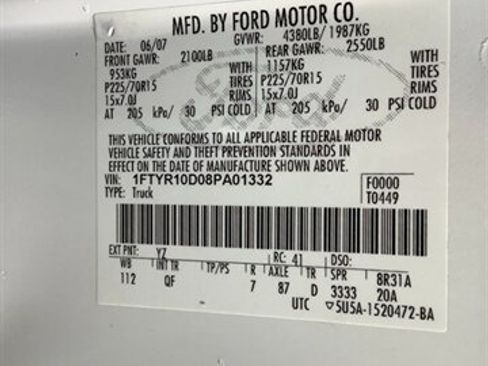 Used 2008 Ford Ranger XL RWD image 23