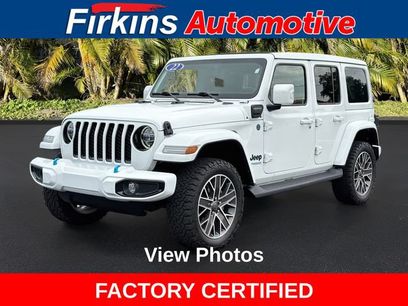 Used 2022 Jeep Wrangler Unlimited Sahara