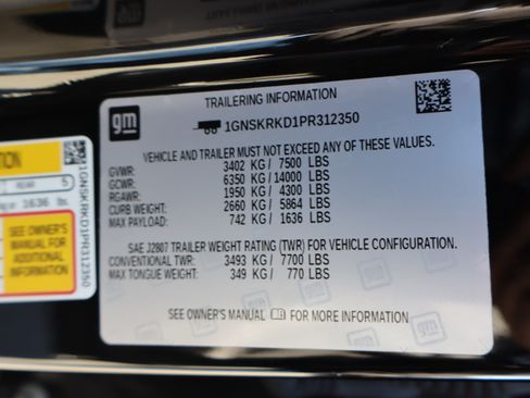 Certified 2023 Chevrolet Tahoe RST w/ Luxury Package image 12