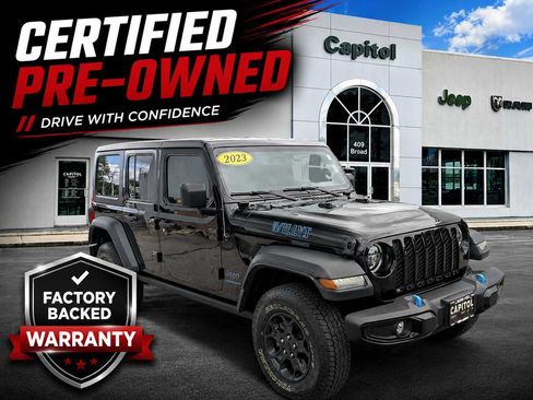 Used 2023 Jeep Wrangler Unlimited w/ Cold Weather Group AWD/4WD image 1