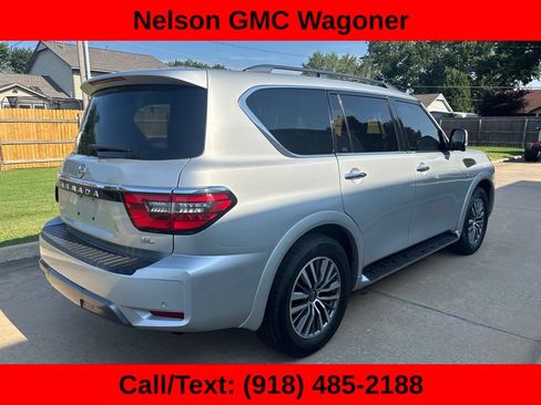 Used 2021 Nissan Armada SL w/ Captain's Chairs Package RWD image 5