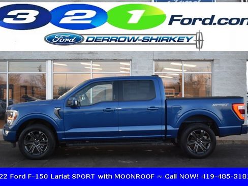 Used 2022 Ford F150 Lariat w/ Equipment Group 502A High image 2