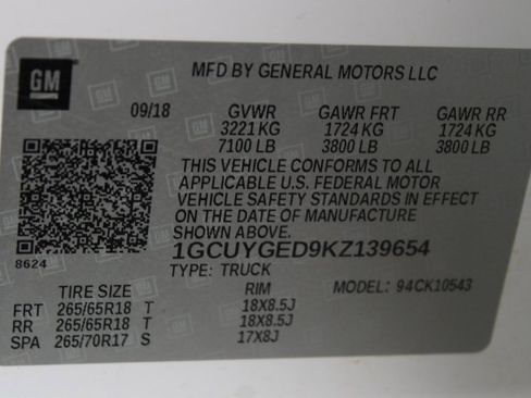 Used 2019 Chevrolet Silverado 1500 LTZ w/ LTZ Plus Package image 50