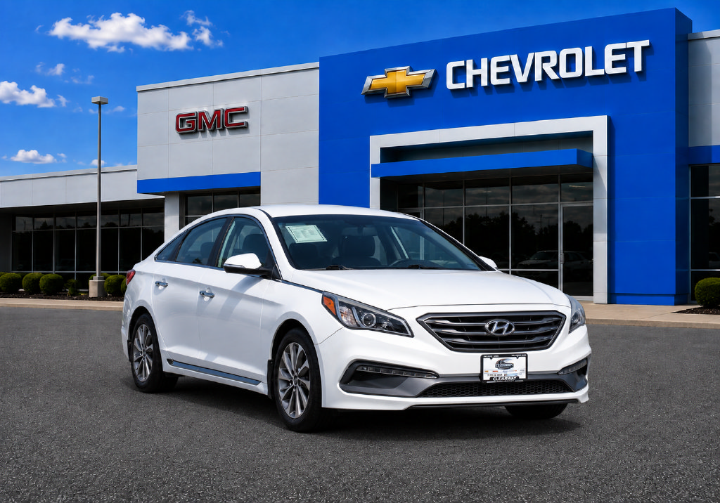 Used 2015 Hyundai Sonata Sport w/ Option Group 03 FWD image 1