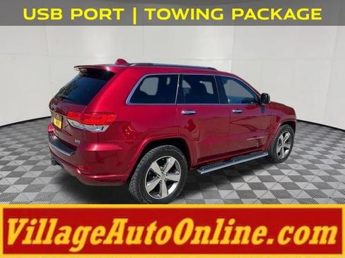Used 2015 Jeep Grand Cherokee Overland w/ Advanced Technology Group AWD/4WD image 4
