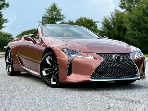 Used 2024 Lexus LC 500 Convertible w/ Touring Package RWD image 2