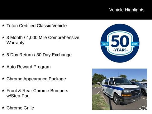 Used 2021 GMC Savana 2500 w/ Driver Convenience Package RWD image 6