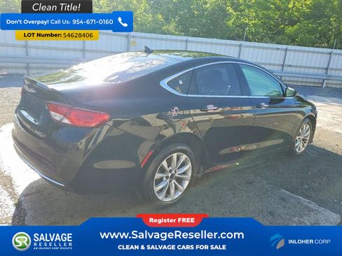 Used 2015 Chrysler 200 C w/ Navigation & Sound Group I FWD image 4