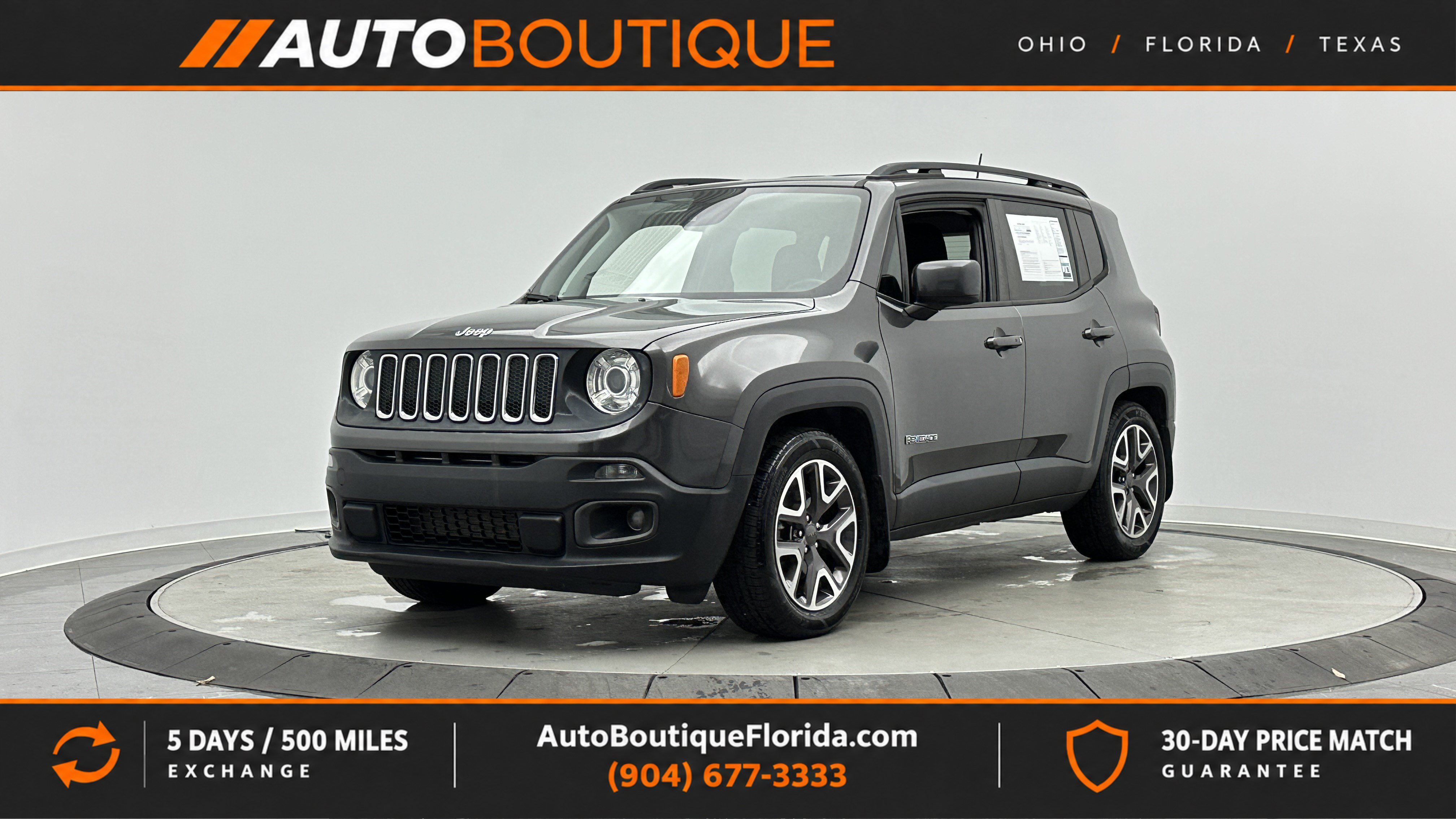 Used 2018 Jeep Renegade Latitude w/ Advanced Technology Group FWD image 1