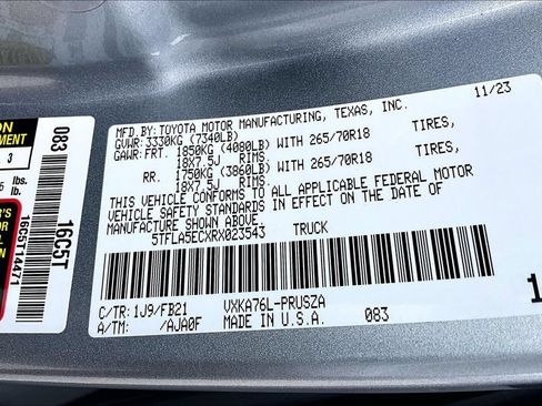 Used 2024 Toyota Tundra SR5 AWD/4WD image 44
