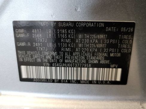 New 2026 Subaru Crosstrek 2.5i Wilderness AWD/4WD image 35