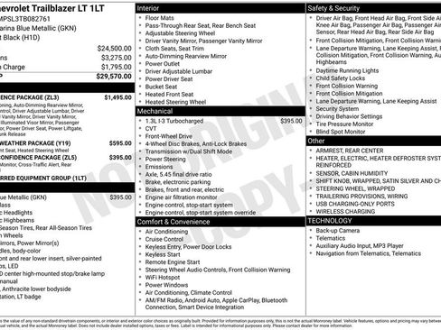 New 2026 Chevrolet TrailBlazer LT w/ Convenience Package image 26
