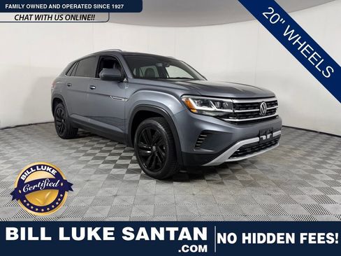 Used 2023 Volkswagen Atlas Cross Sport SE w/ Black Wheel Package FWD image 1
