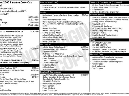 Used 2020 RAM 2500 Laramie AWD/4WD image 6